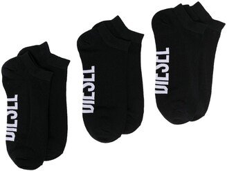 Branded-Footbed Socks Pack