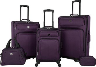 Bristol 5 Pc. Softside Luggage Set, Created for Macy's