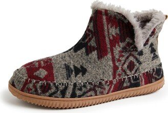 Alpine Men's Brixen Indoor/Outdoor Memory Foam Boot Slipper