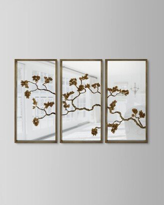 Organic Branches Triptych