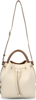 Marcie Drawstring Small Bucket Bag