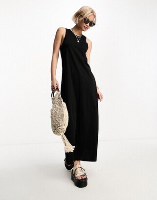 maxi dress in black