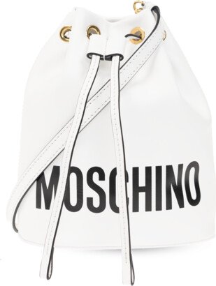 Bucket Shoulder Bag - White-AA