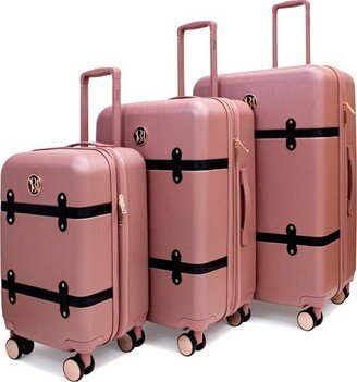 Grace Expandable Hardside Checked 3pc Luggage Set