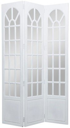 Peyton Lane French Country Pine Room Divider Screen-AA