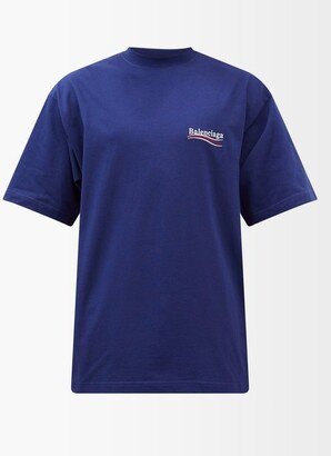 Logo-embroidered Cotton-blend Jersey T-shirt