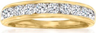 Diamond Wedding Ring in 14kt Yellow Gold