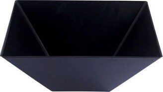 3 qt. Black Square Plastic Serving Bowls (24 Bowls)