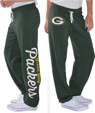 Women's G-iii 4Her by Carl Banks Green Green Bay Packers Scrimmage Fleece Pants