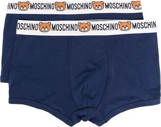 Teddy Logo Printed 2-Pack Boxers