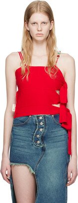 Red Tori Camisole