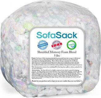 Sofa Sack Shredded Foam Refill: Memory Foam Filling Refill for Bean Bags