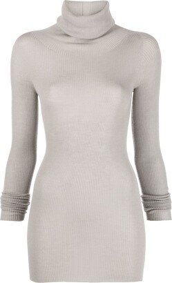 Ribbed-Knit Cashmere Jumper-AD