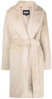 Bree faux-fur coat