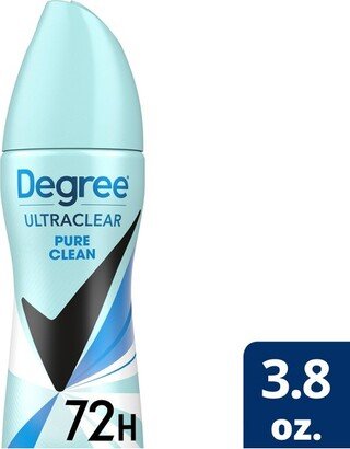 Ultraclear Black + White Pure Clean 72-Hour Antiperspirant & Deodorant Dry Spray - 3.8oz