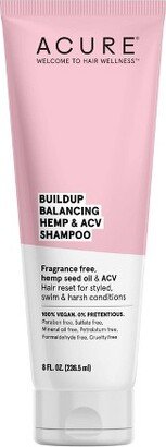 Acure Buildup Balancing Hemp & ACV Shampoo - 8 fl oz