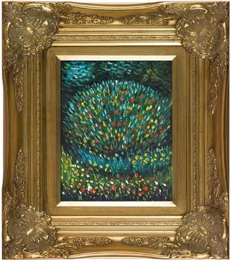 by Overstockart Apple Tree I by Gustav Klimt with Victorian Frame Oil Painting Wall Art, 18 x 16