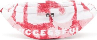 Logo-Print Belt Bag-AD