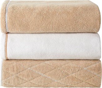 Yves Delorme Couture Duetto Lin Hand Towel (55Cm X 100Cm)