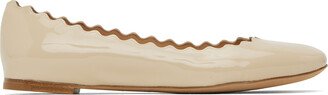 Beige Lauren Ballerina Flats