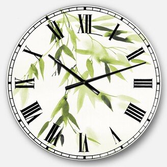 Designart Lake House Oversized Metal Wall Clock