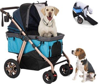 HPZ Pet Rover Titan HD SUV Stroller - Sky Blue