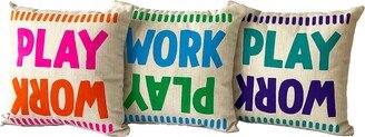 Conundrum Pillow - Play Or Work/Housewarming Gift Decorative Office Colorful Home Decoration