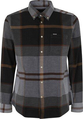 Checked Long-Sleeved Shirt-AB