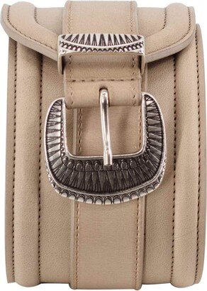 Shaped Leather Belt