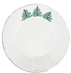 Melamine Lastra Holiday Large Shallow Serving Bowl