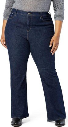 Women's Totally Shaping Flare Jean (Standard and Plus)-AA