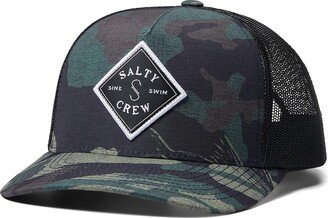 Salty Crew Sea Line Retro Trucker (Camo) Caps