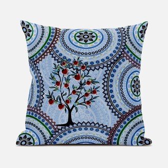 Amrita Sen Designs Amrita Sen Boho Mandala Plant Indoor Outdoor Pillow-AA