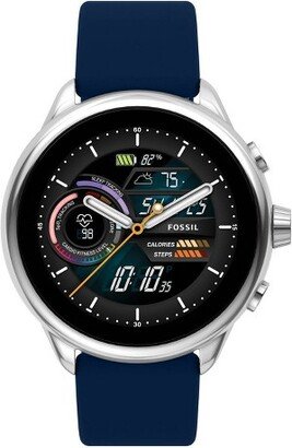 Gen 6 Wellness Smartwatch - Silver with Blue Silicone