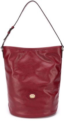 Calf Leather Hobo Shoulder Bag