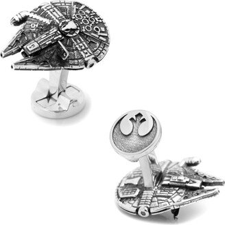 3D Millennium Falcon Cufflinks