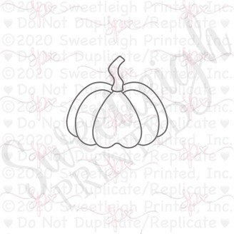 Porcelain Pumpkin Cookie Cutter