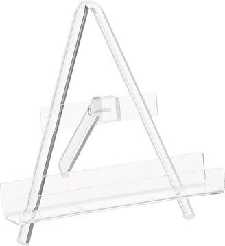 ThreeByThree Seattle Small Acrylic Crossbar Easel Clear