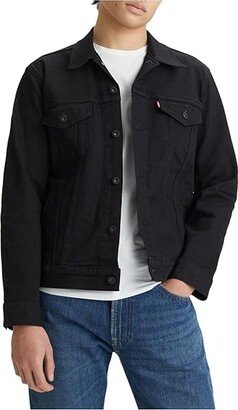 Levi's(r) Premium Premium Denim Trucker Jacket (Dark Horse) Men's Coat