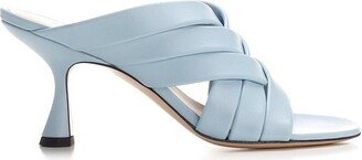 Louie Crossover Strap Slip-On Sandals