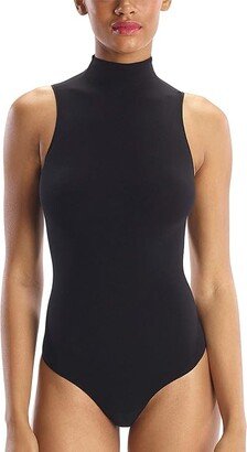 Ballet Body Sleeveless Bodysuit Thong KT015 (Black) Women's Jumpsuit & Rompers One Piece