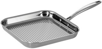 Gourmet Tri-Ply Clad 11 in Square Grill Pan