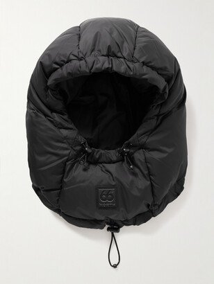 Dyngja Logo-Appliquéd Quilted Recycled-Shell Down Hood