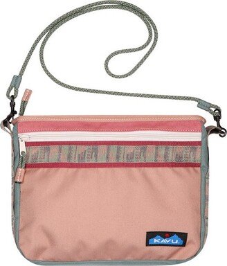 Kachemak Keeper Crossbody Bag with Rope Strap - Rosebud