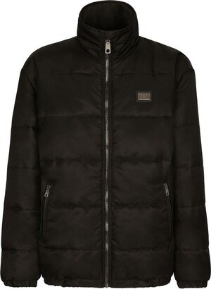 Essentials high-neck padded jacket