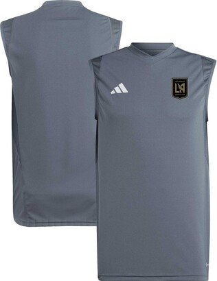 Men's Gray Lafc 2023 On-Field Sleeveless Training Jersey