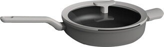 Leo Cast Aluminum Non-Stick 3.2 Quart Covered Saute Pan