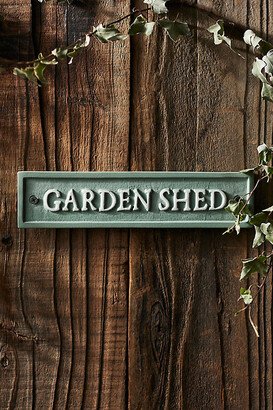 Garden Shed Sign