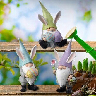 Resin Easter Gnome With Egg 6.5-8