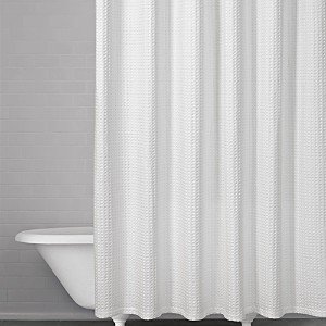 Honeycomb Waffle Shower Curtain